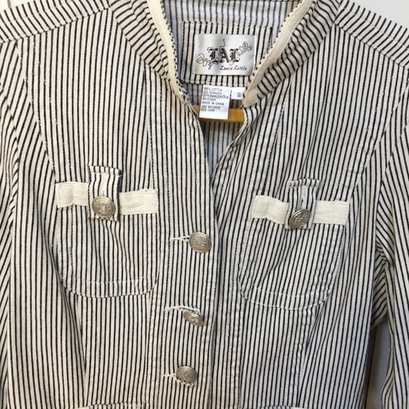 Live a Little Striped Blazer Jacket - Picture 4 of 13